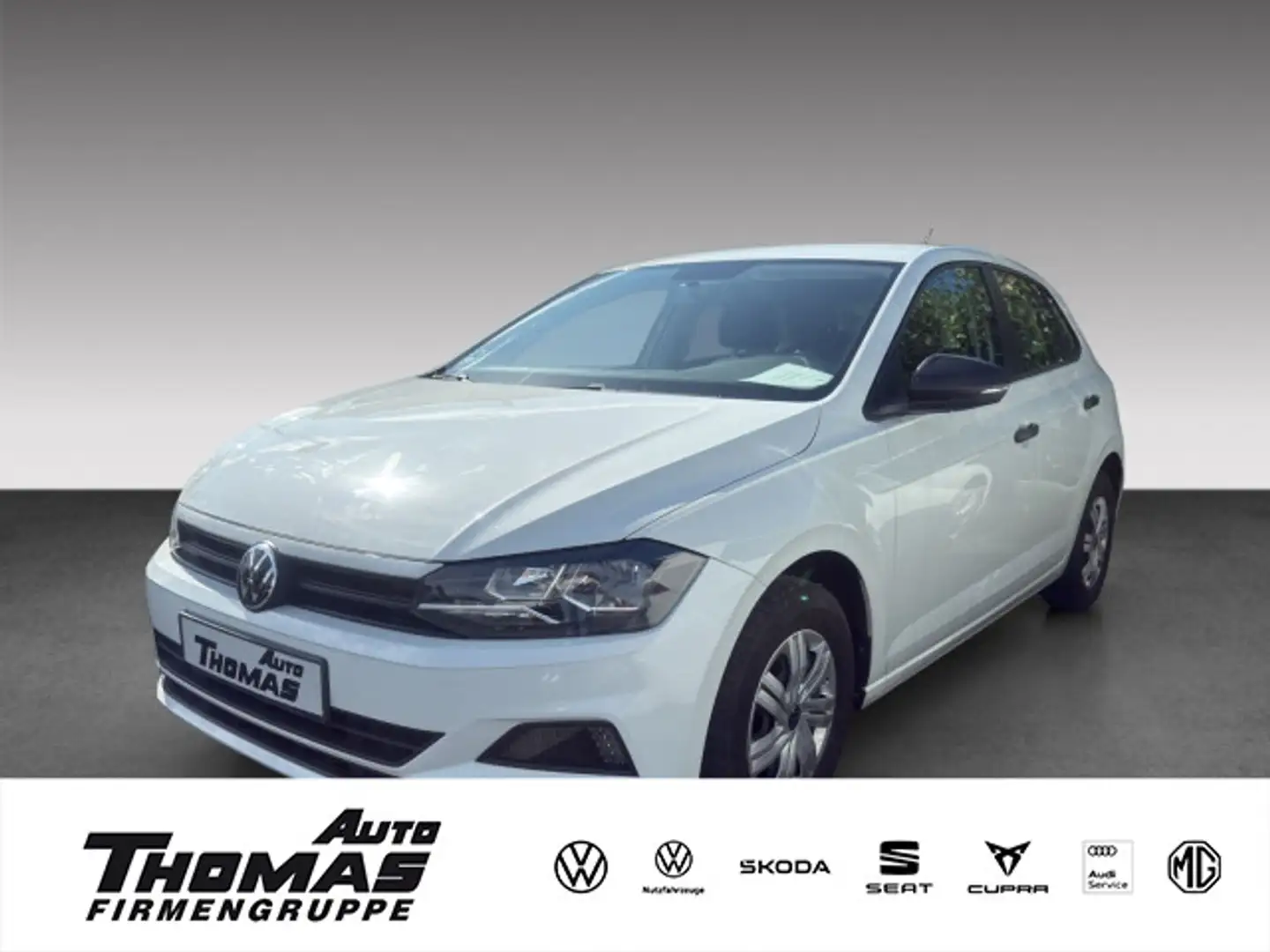 Volkswagen Polo VI 1.0 TSI 5-Gang Trendline Klima Blanc - 1