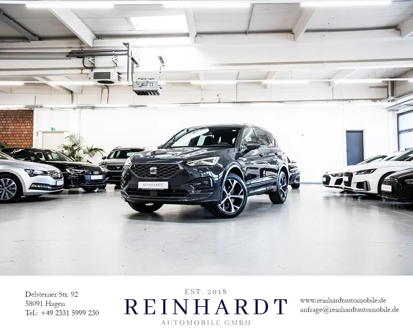 SEAT Tarraco 2.0TDi FR 4DRIVE 19Z./LED/ACC/AHK/KAMERA Grau - 1