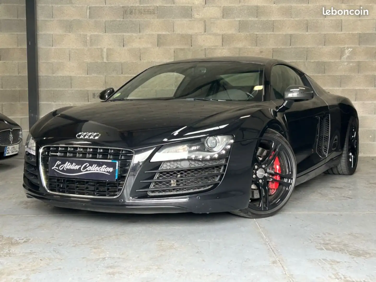 Audi R8 QUATTRO 4.2 FSIQ ORIGINE FRANCE BOITE R-TRONIC GARANTIE 12 MOIS Noir - 1