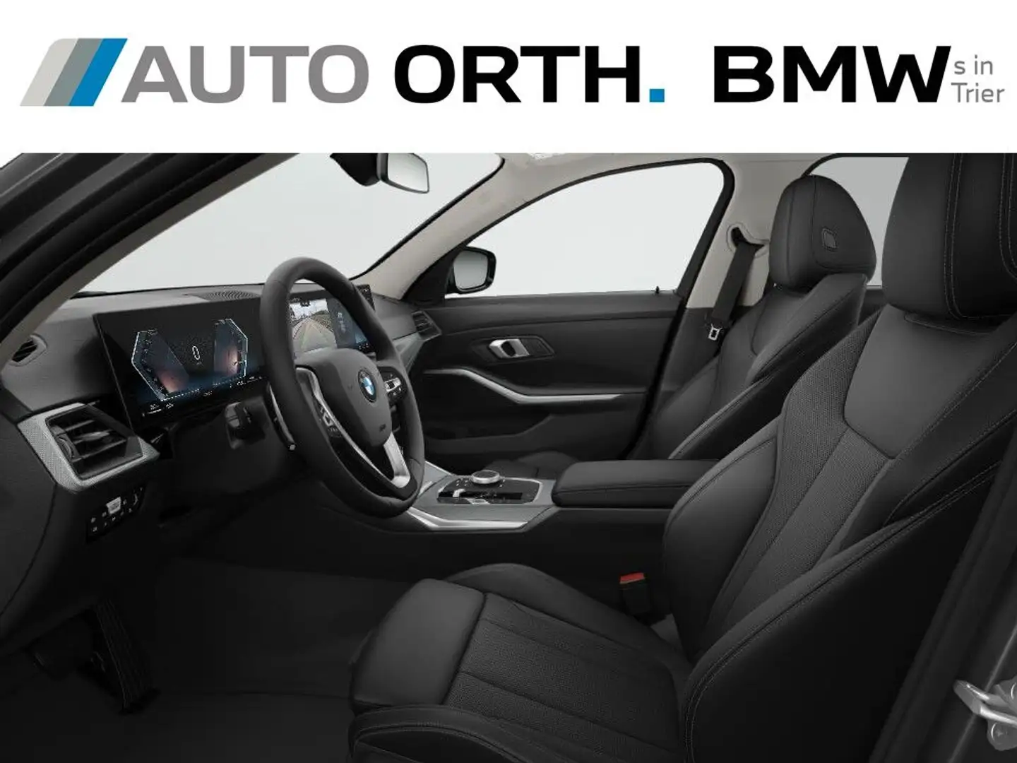 BMW 320 d Touring LCI SP-AUT. CURVED SP.SITZ ACC HIFI Schwarz - 2