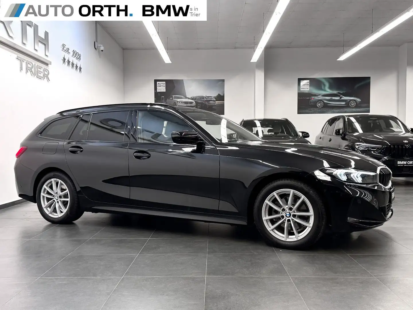 BMW 320 d Touring LCI SP-AUT. CURVED SP.SITZ ACC HIFI Schwarz - 2