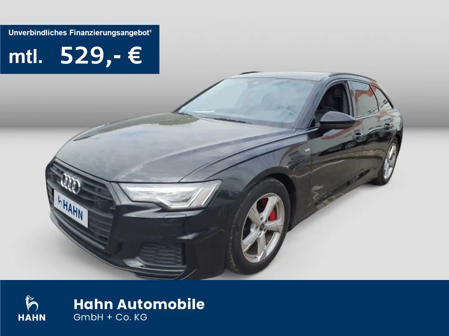 Audi A6 55TFSIe sport qu. S-trc AHK Pano ACC Schwarz - 1