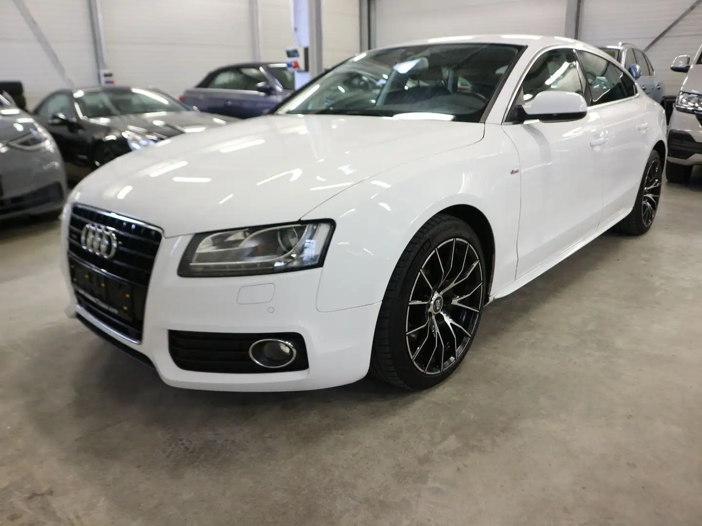 Audi A5 Sportback 3.2 FSI quattro S-Line Navi Xenon Weiß - 1