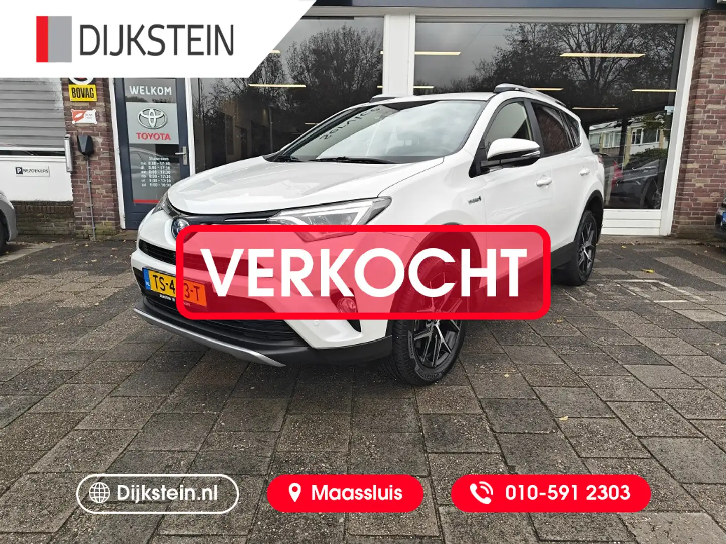 Toyota RAV 4 2.5 Hybrid Style Wit - 1