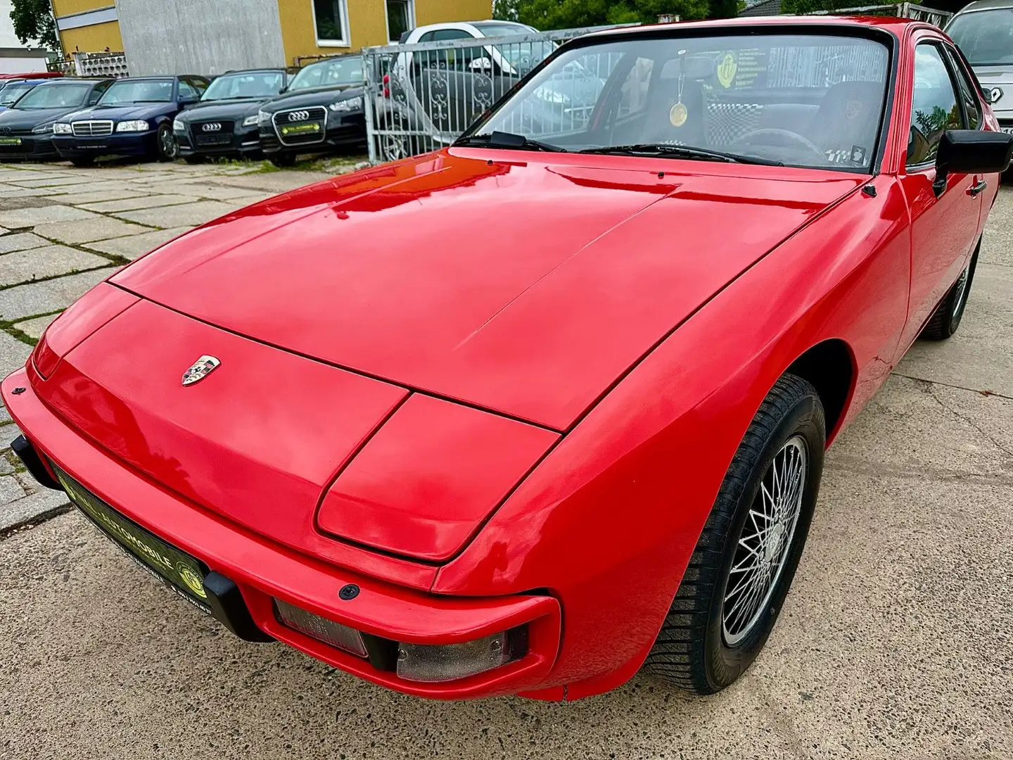 Porsche 924 2.0 Coupe * hingucker * H-Zulassung * 15" LM Rot - 1