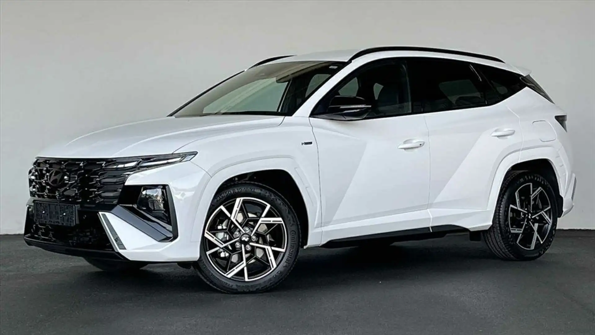 Hyundai TUCSON IV 1,6 T-GDi (MHEV) N-Line Keyless Navi Weiß - 1