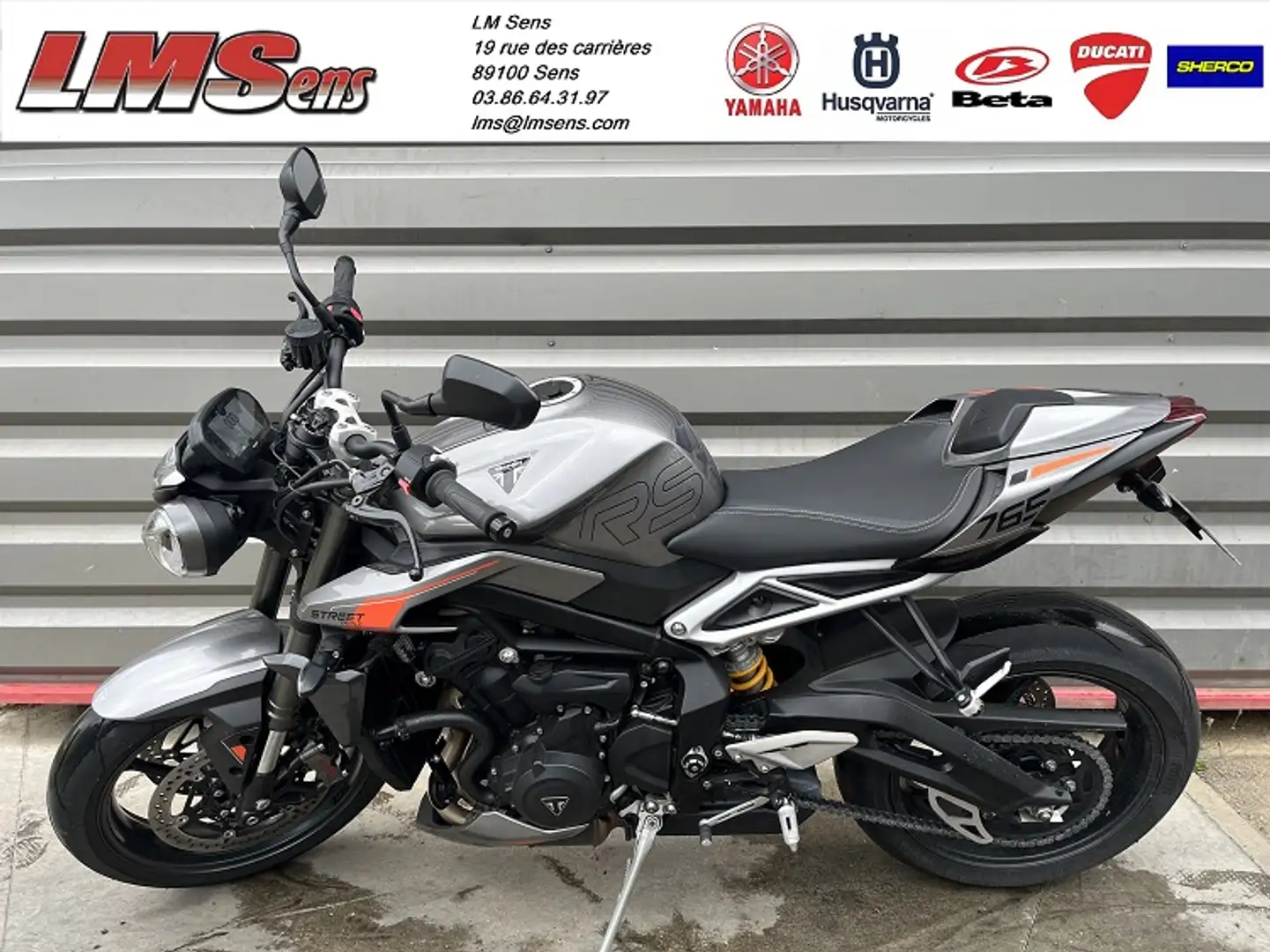 Triumph Street Triple 765 Gri - 2