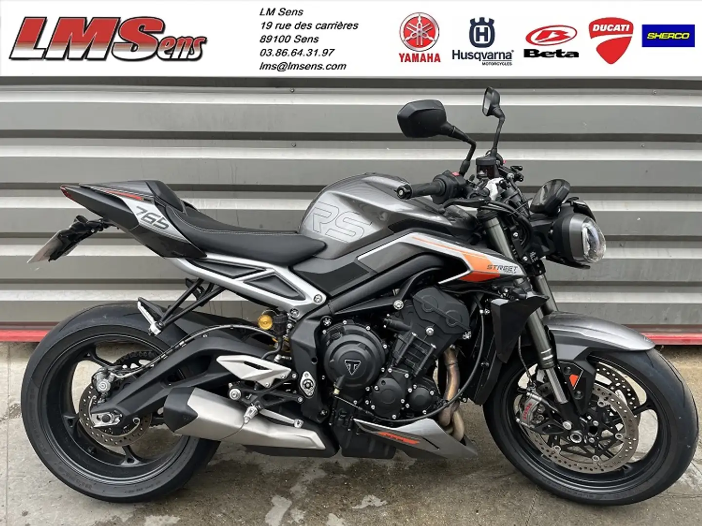 Triumph Street Triple 765 Gri - 1
