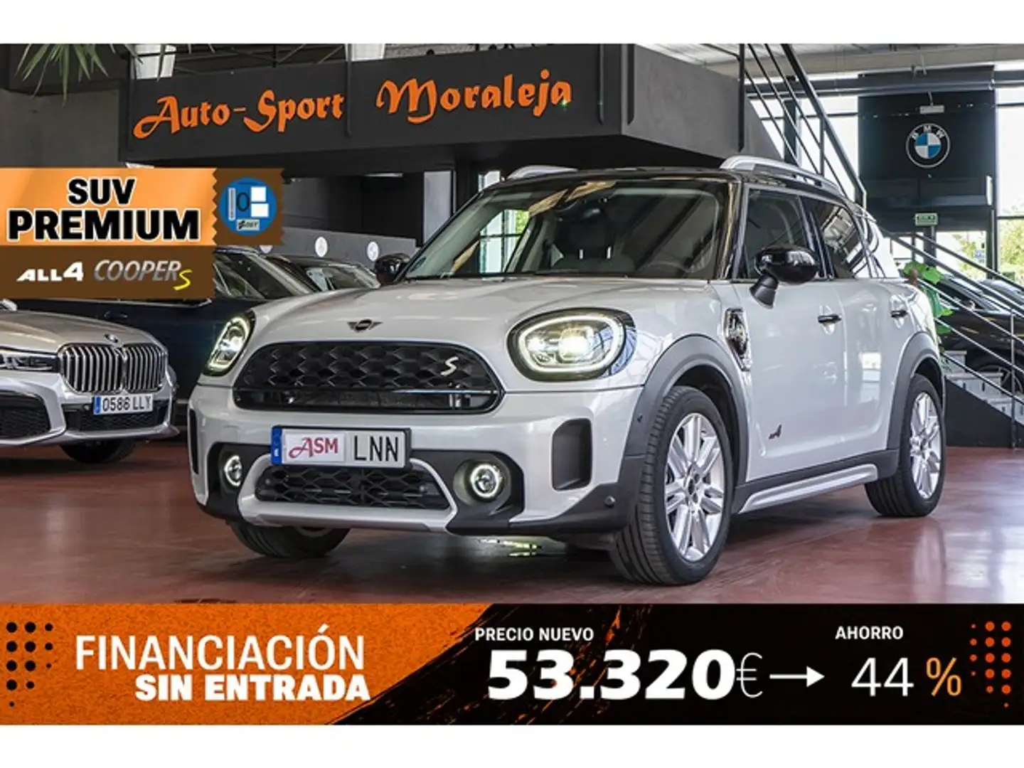 MINI Cooper Countryman SE ALL4 AUT. Gris - 1