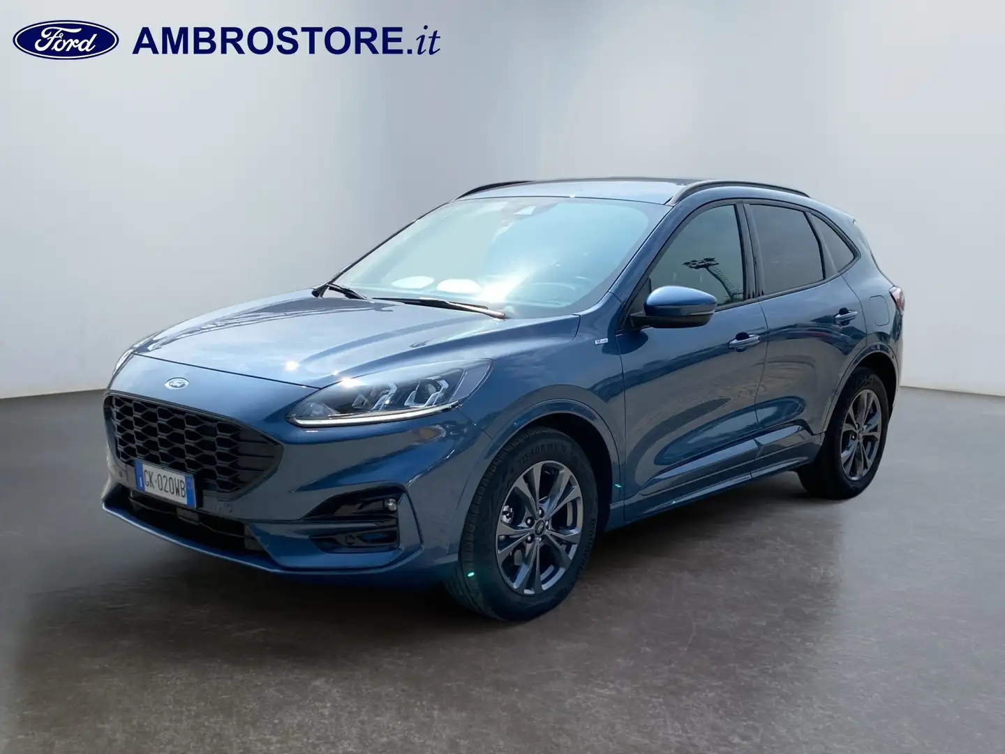 Ford Kuga III 2020 - Kuga 2.5 full hybrid ST-Line 2wd 190cv Blu/Azzurro - 1