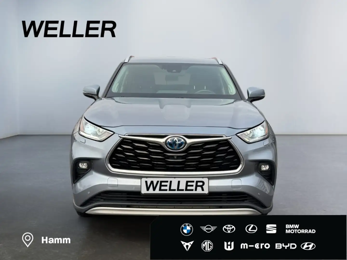 Toyota Highlander 2.5 Hybrid Luxury *7-Si*Leder*360°*JBL* Bleu - 2