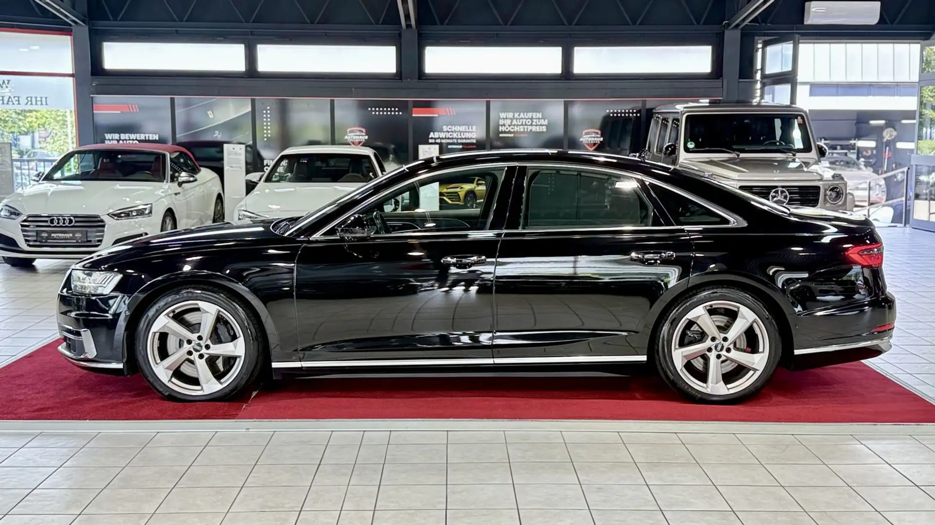 Audi A8 60 TDI quattro +RÜCKFAHRK.+ACC+LED+AHK+ Schwarz - 2