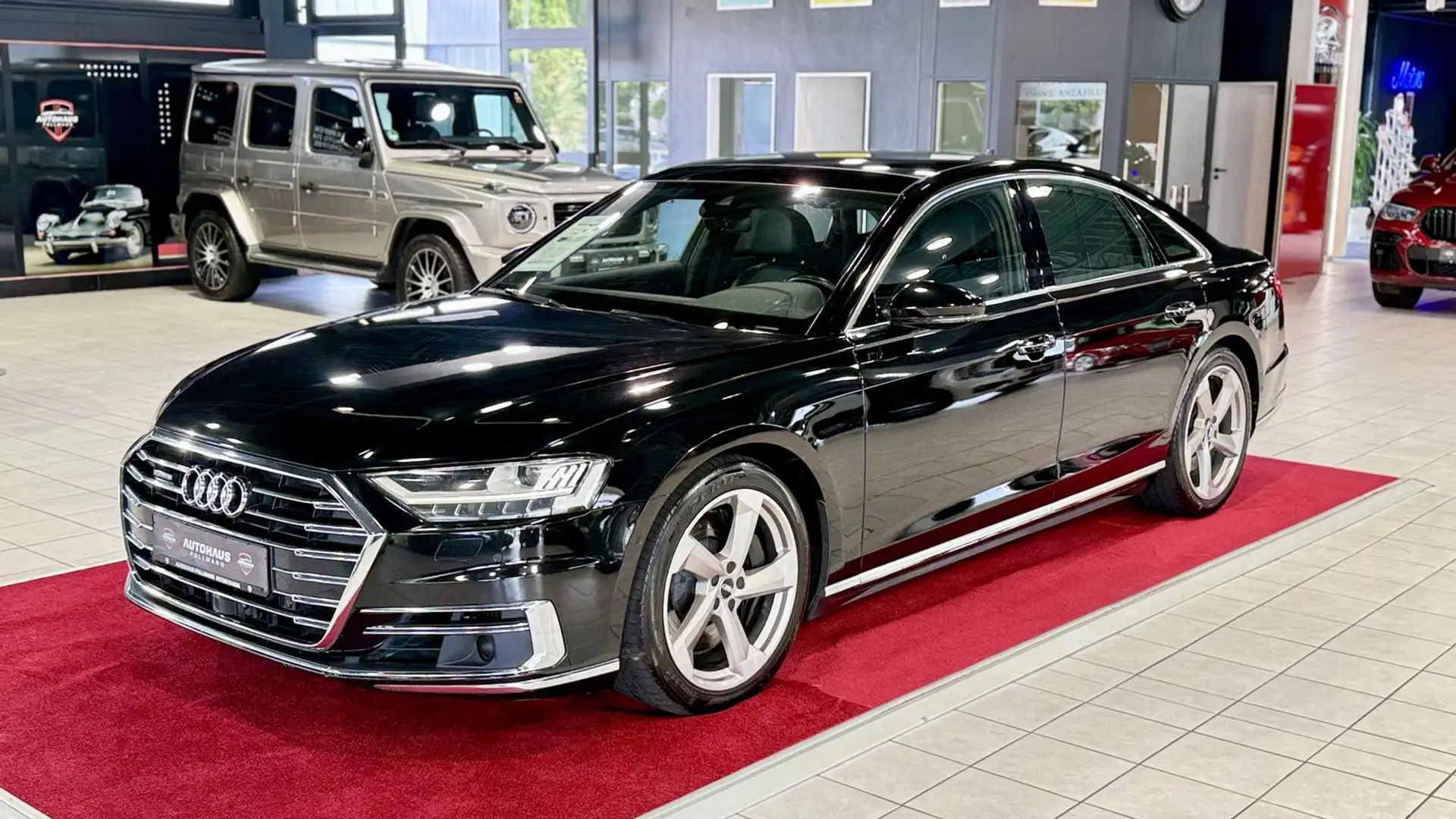 Audi A8 60 TDI quattro +RÜCKFAHRK.+ACC+LED+AHK+ Schwarz - 1