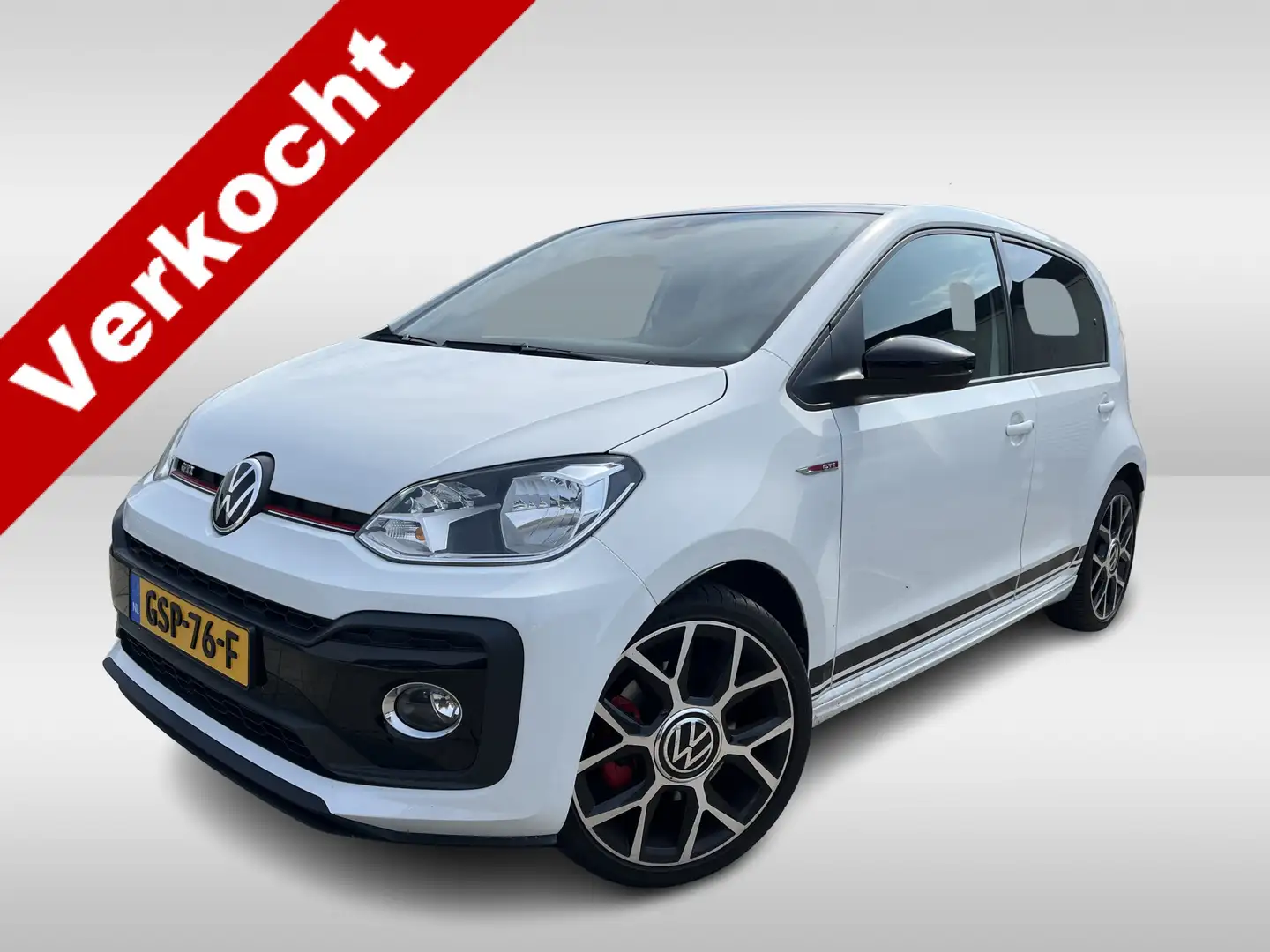 Volkswagen up! 1.0 TSI GTI 116 pk / Zwart Dak / Clima / Stoelverw Wit - 1