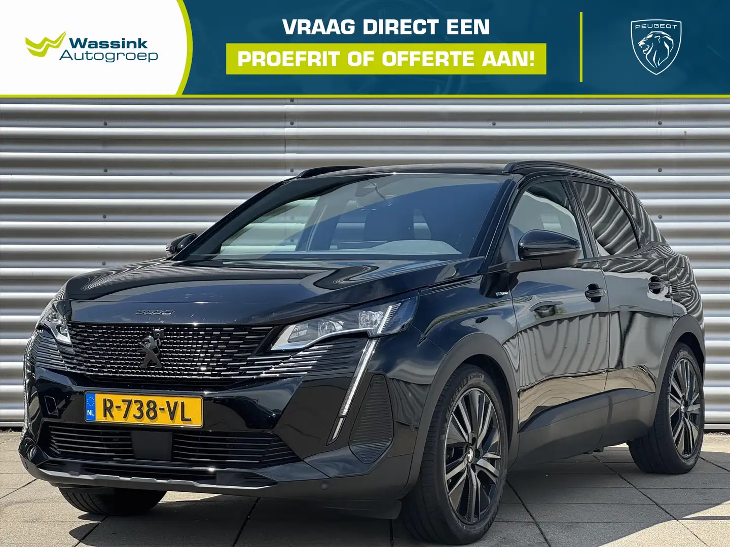Peugeot 3008 1.6 Plug-in HYbrid 225pk e-EAT8 GT Adaptive Cruise Nero - 1