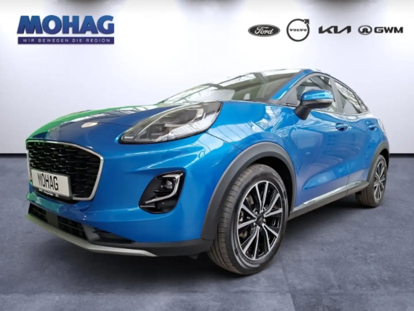 Ford Puma MHEV Titanium Winter-Paket Klimaauto Navi PDC Andr Blau - 1
