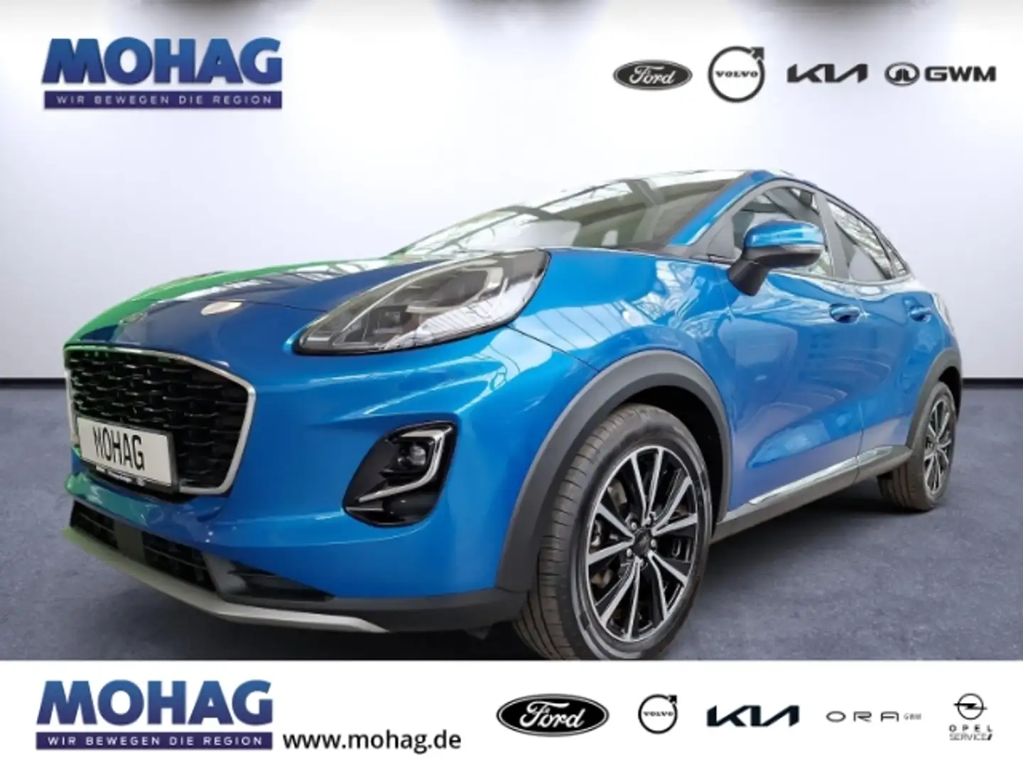 Ford Puma MHEV Titanium Winter-Paket Klimaauto Navi PDC Andr Azul - 1