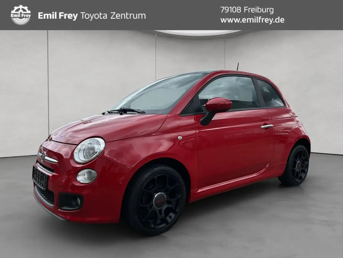 Fiat 500 1.2 S Rot - 1