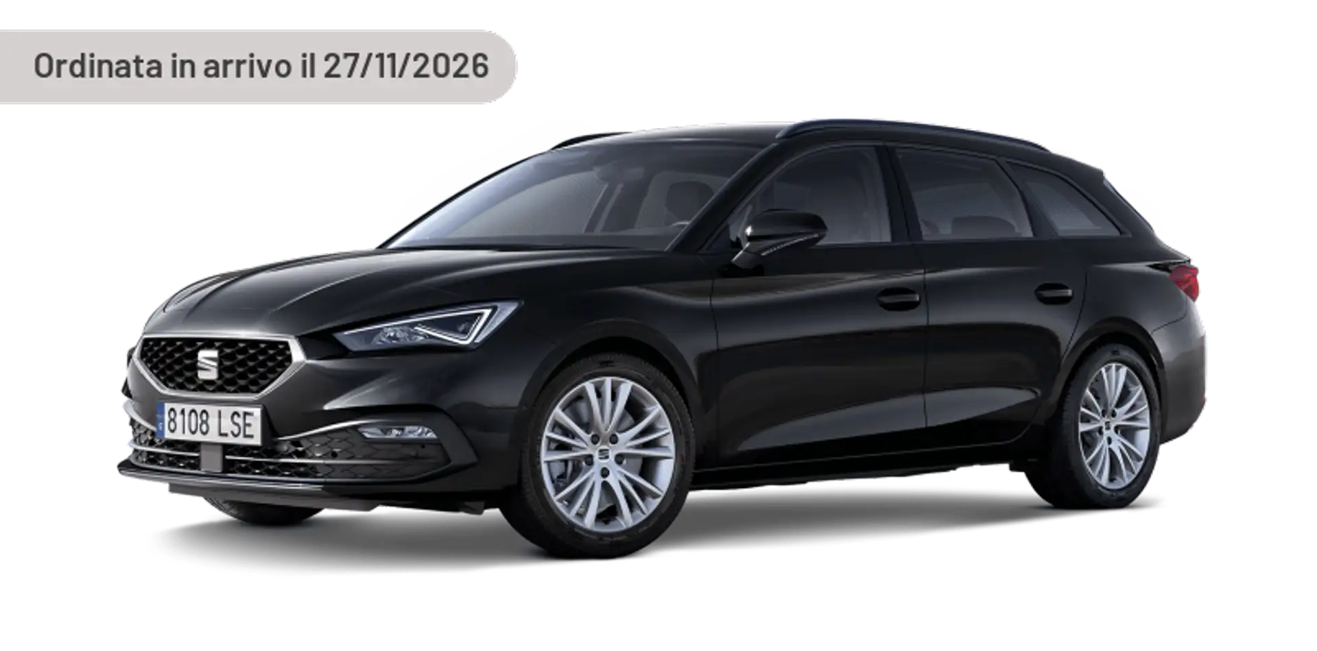 SEAT Leon Sportstourer 2.0 TDI 150 CV DSG Style Argento - 1