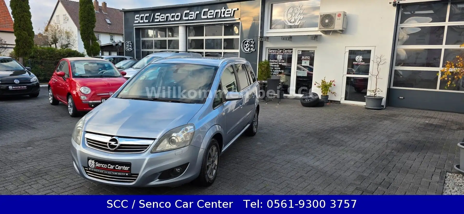 Opel Zafira B 1,8 Innovation 7 SITZER NAVI Tüv Neu Gris - 2