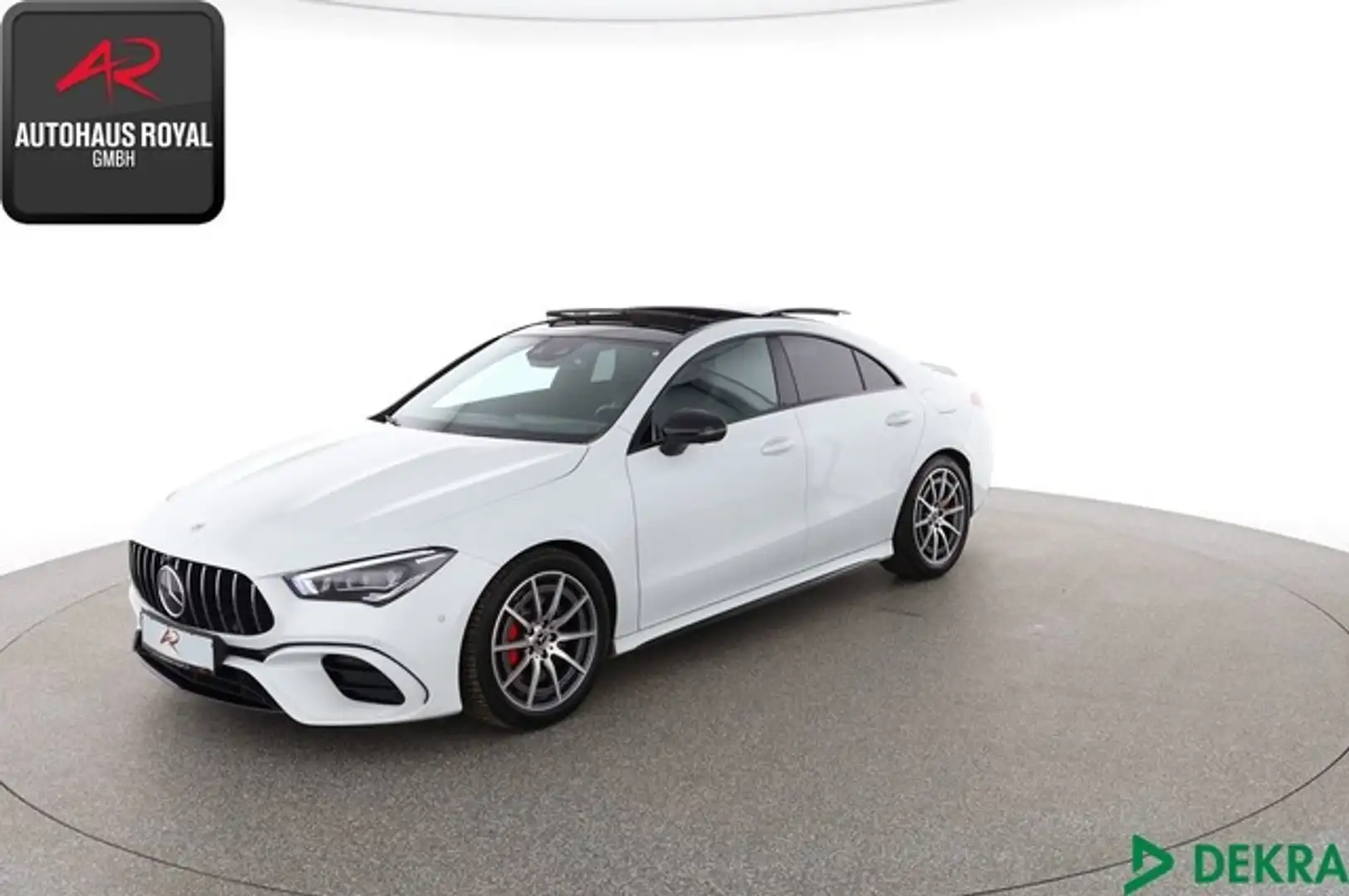 Mercedes-Benz CLA 45 AMG S 4M+ Coupe HEADUP,360GRAD,BURMESTER Weiß - 1
