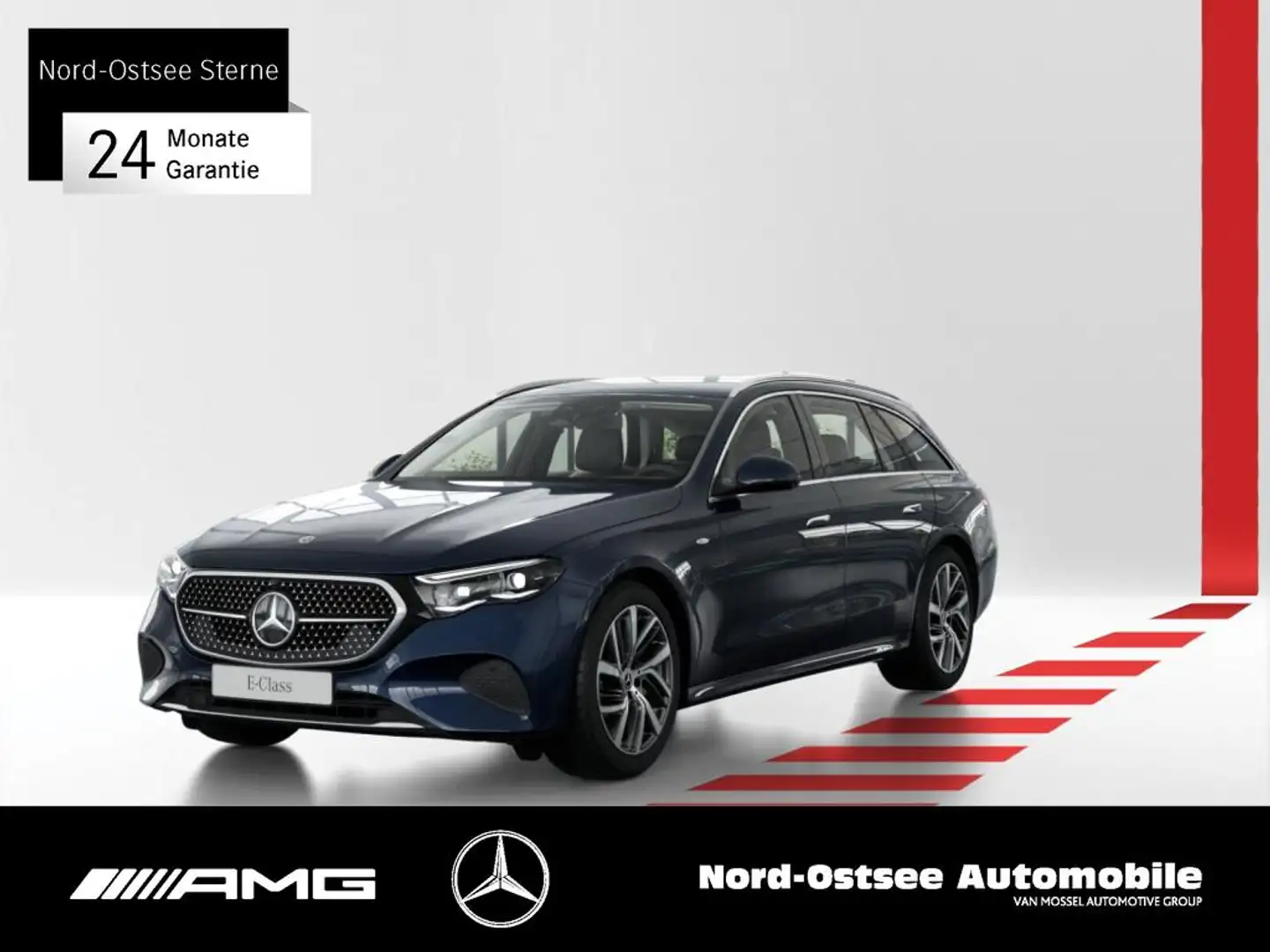 Mercedes-Benz E 300 T e AVANTGARDE ADV AHK DISTRO DIGI LIGHT Blau - 1