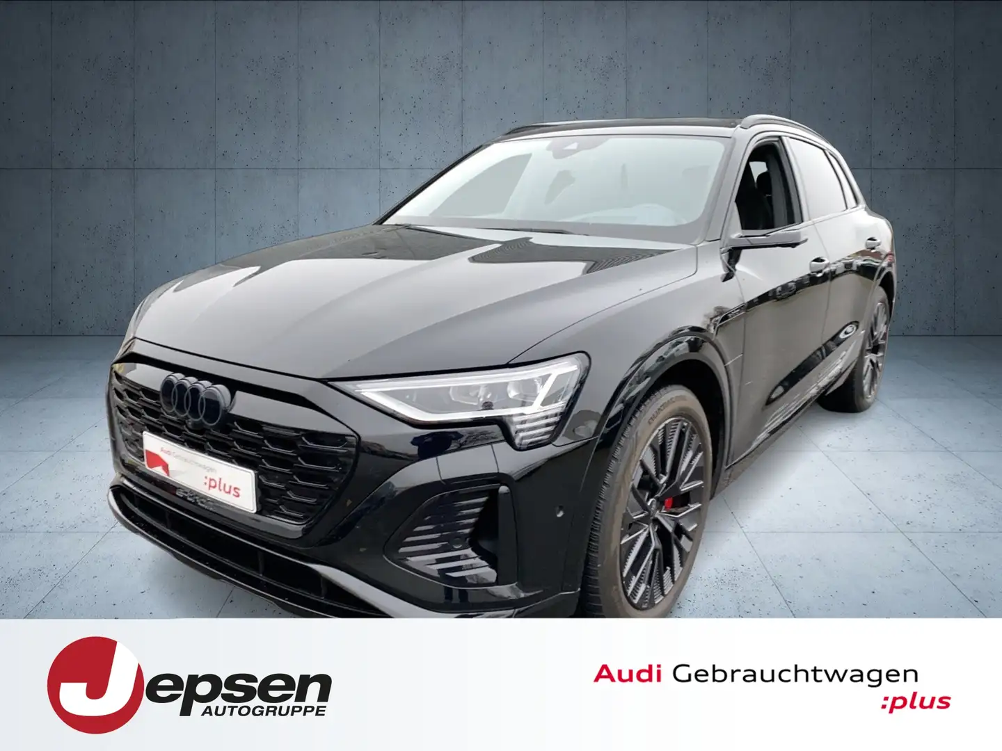 Audi Q8 e-tron S line 55 qu Matrix HUD Pano ACC AHK 21 Schwarz - 1