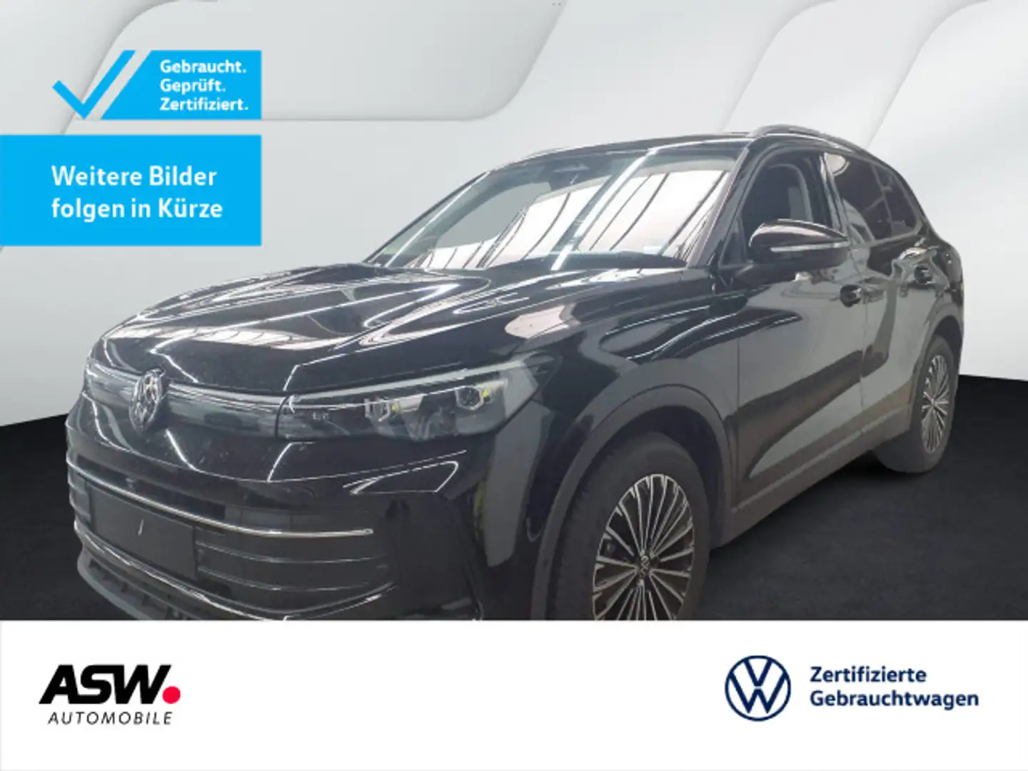 Volkswagen Tiguan Goal 2.0TDI DSG LED Navi 360° ACC SHZ AHK Schwarz - 1