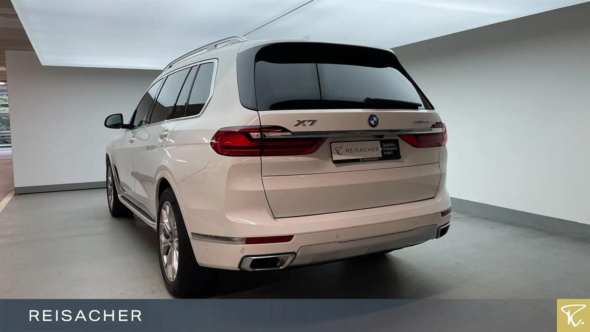 BMW X7 xDrive40iA SkyLou,ACC,Laser,h&k,360° Sitzbelü Weiß - 2