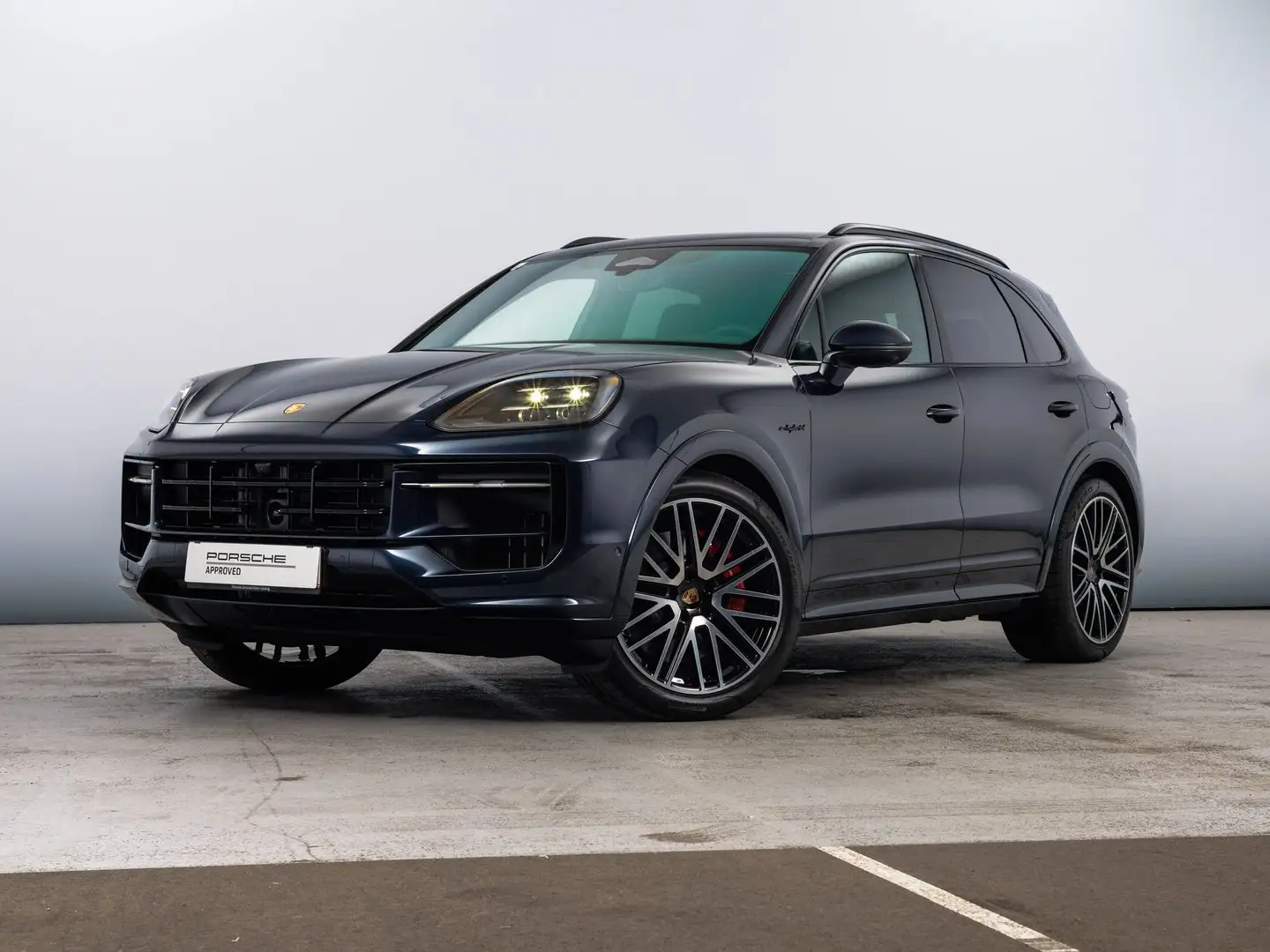 Porsche Cayenne S E-Hybrid Black Edition Blau - 1