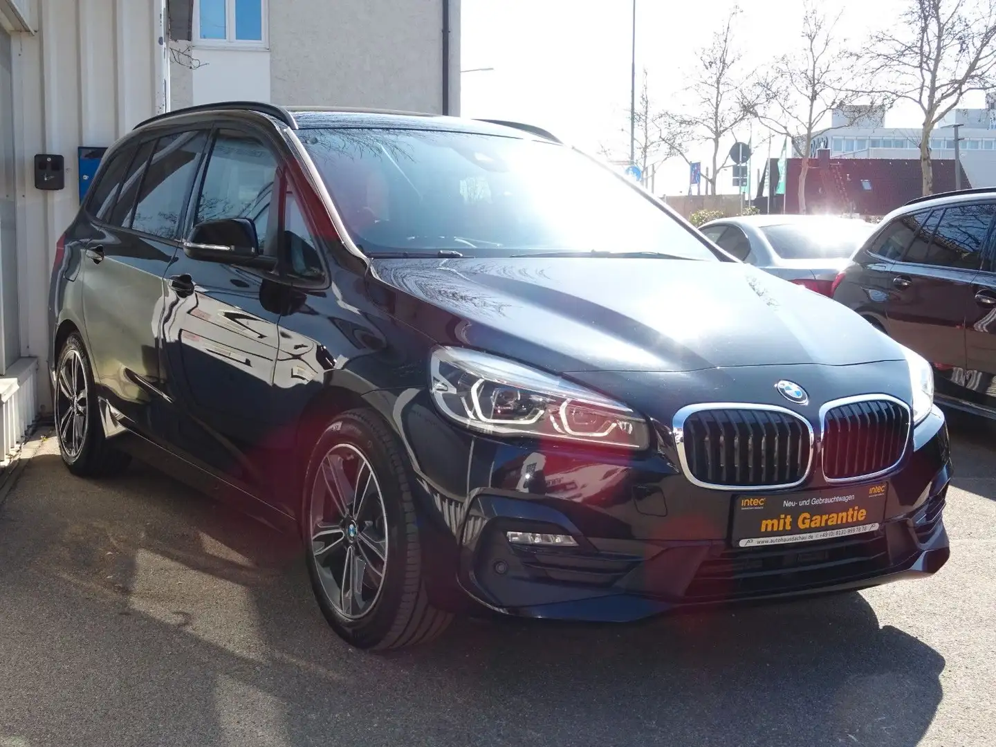 BMW 218 Aut Sport Line M Fah Navi LEDer Noir - 1