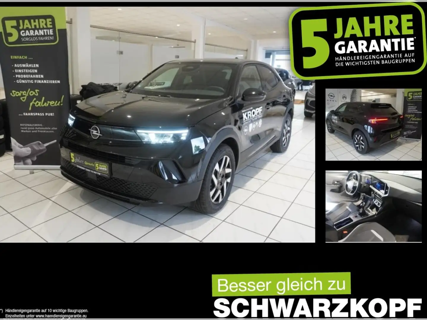 Opel Mokka 1.2 Turbo Elegance LED,Winterpaket,DAB Schwarz - 1