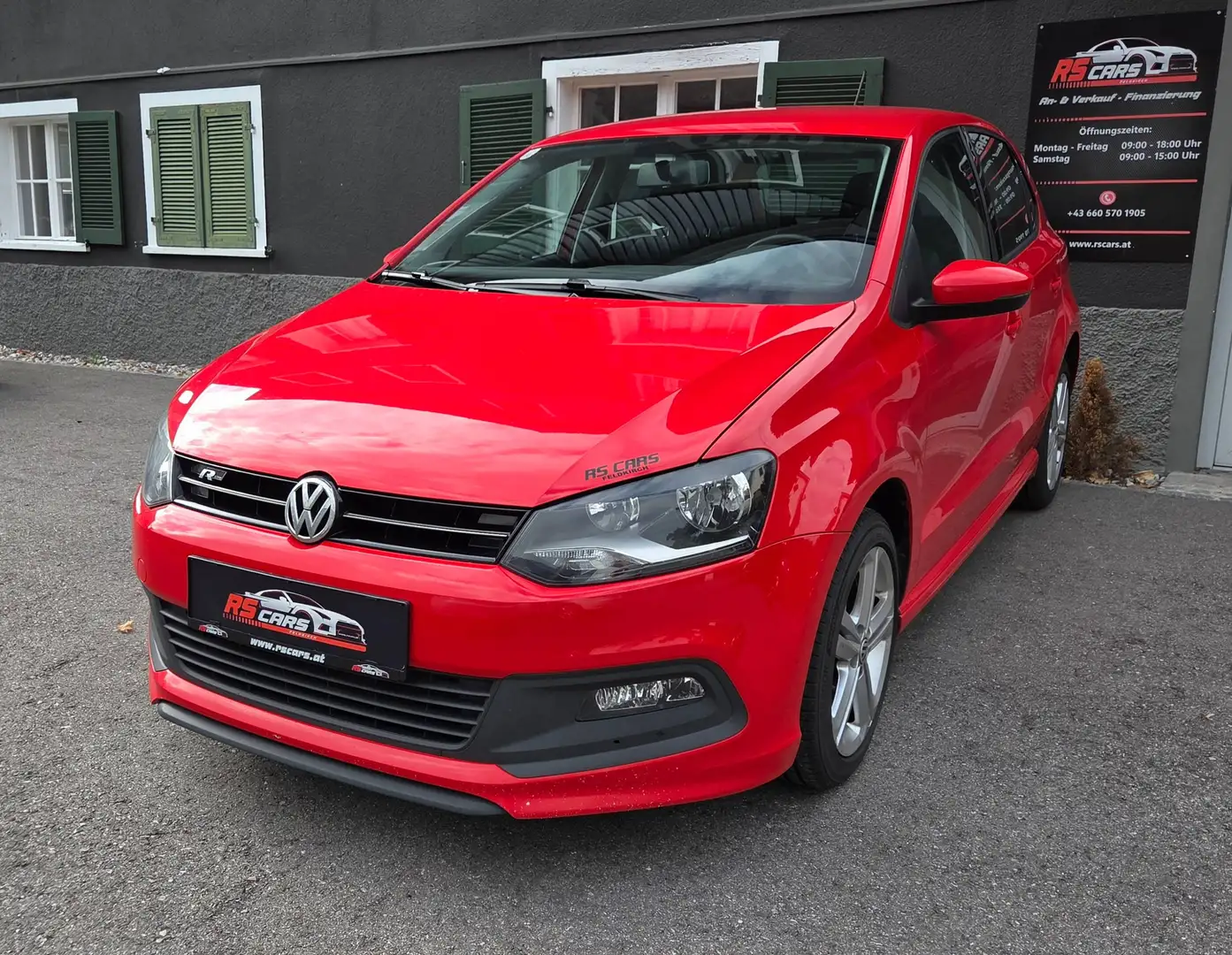 Volkswagen Polo 4Sports 1,2 R-Line Rot - 2