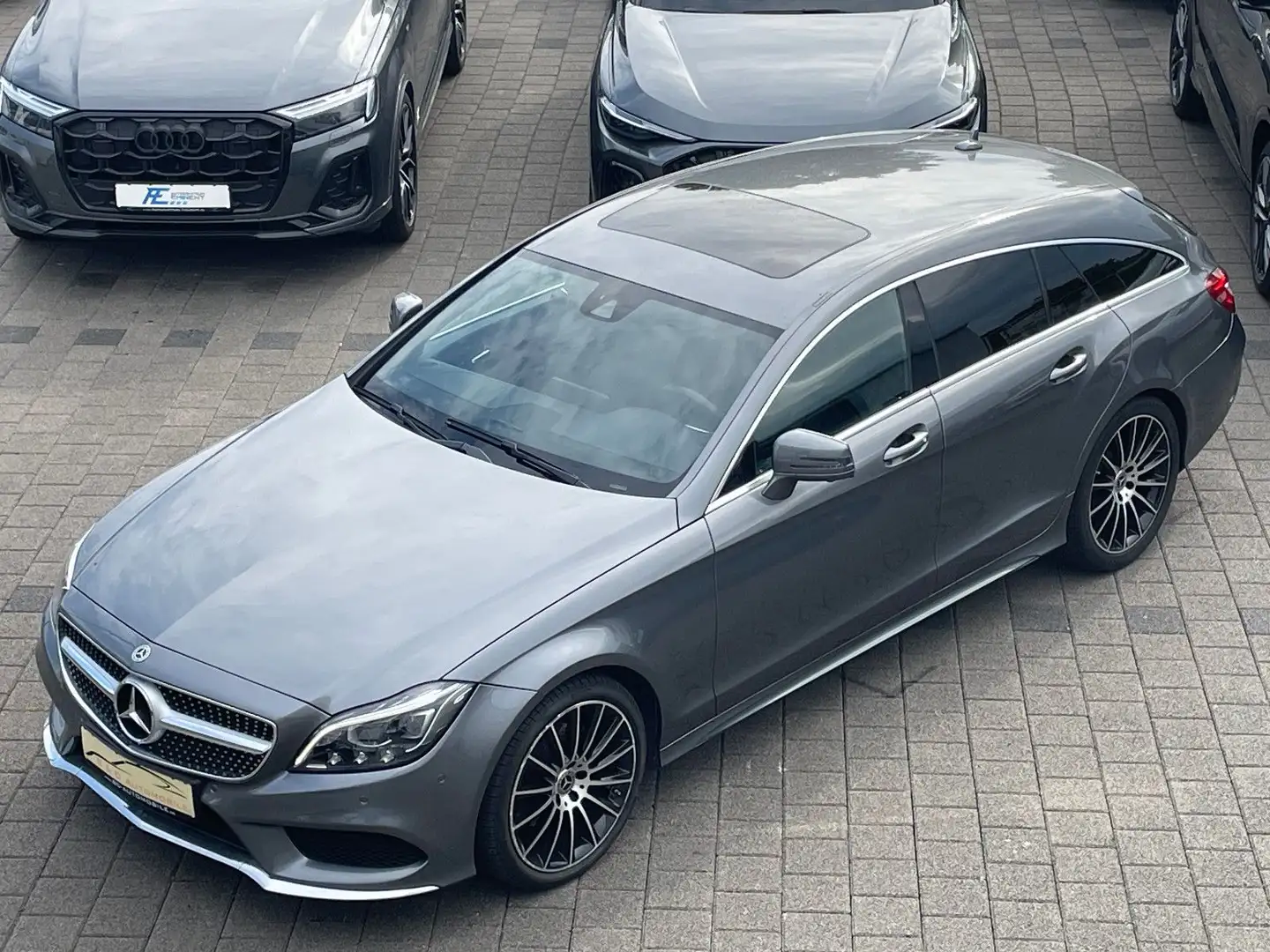 Mercedes-Benz CLS CLS 250 d 4Matic Schooting Brake*3xAMG*360°*H/K* Gris - 1