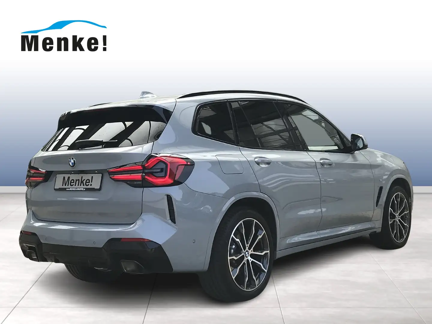BMW X3 xDrive20d M Sportpaket HiFi DAB LED WLAN RFK Gris - 2