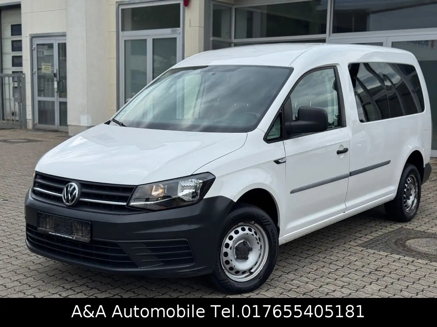 Volkswagen Caddy 2.0TDI Maxi Kombi 5.Sitzer Garantie inkl. Wit - 1