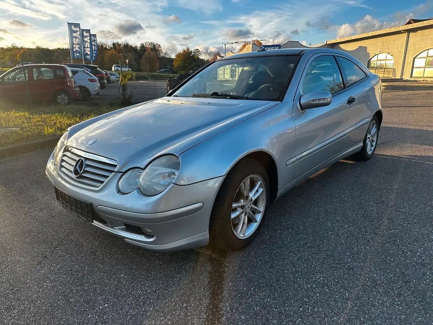 Mercedes-Benz C 220 CDI  Coupe Automatik Diesel Silber - 1