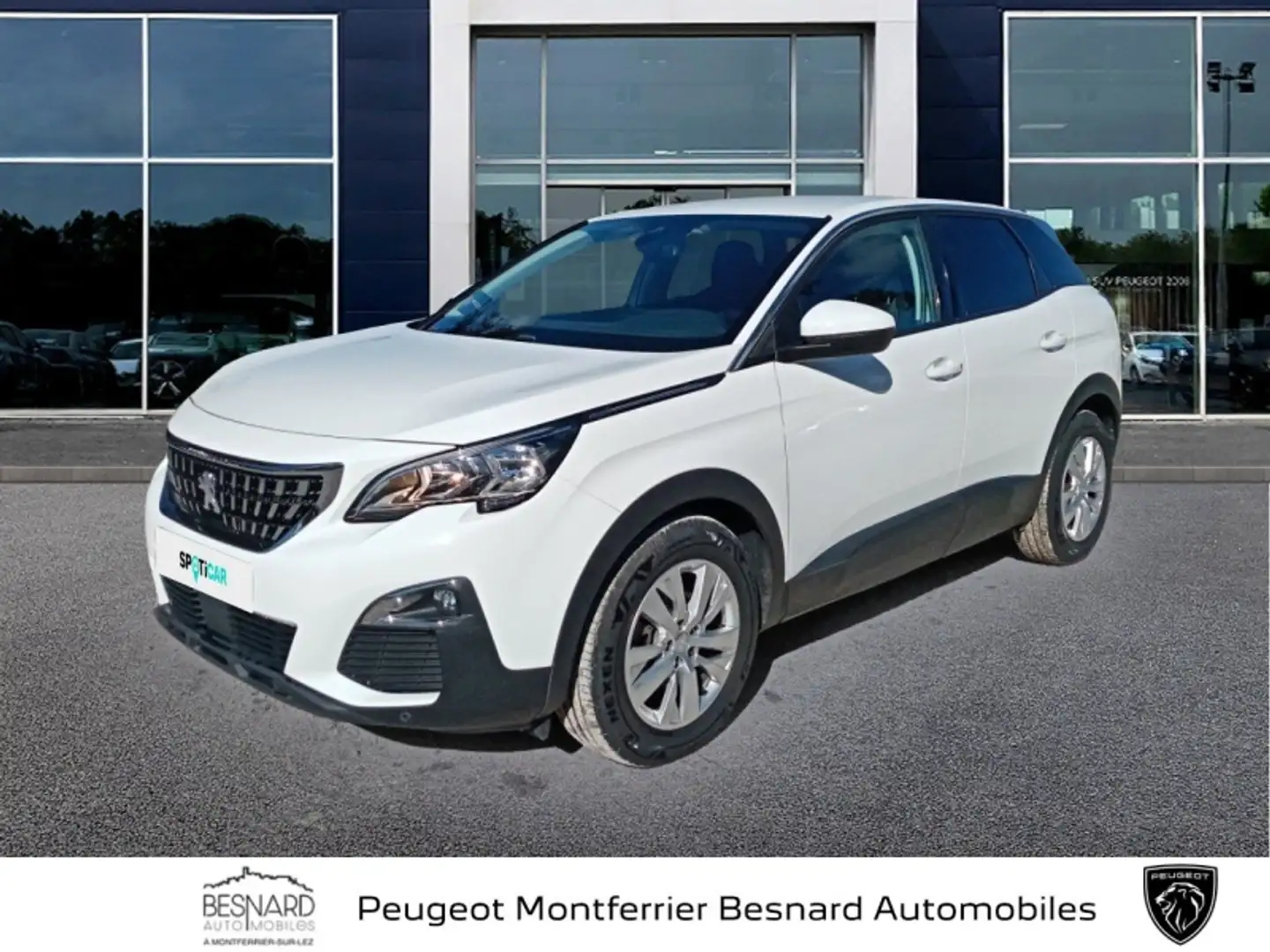 Peugeot 3008 1.2 PureTech 130ch Active Business S\u0026S Blanc - 1