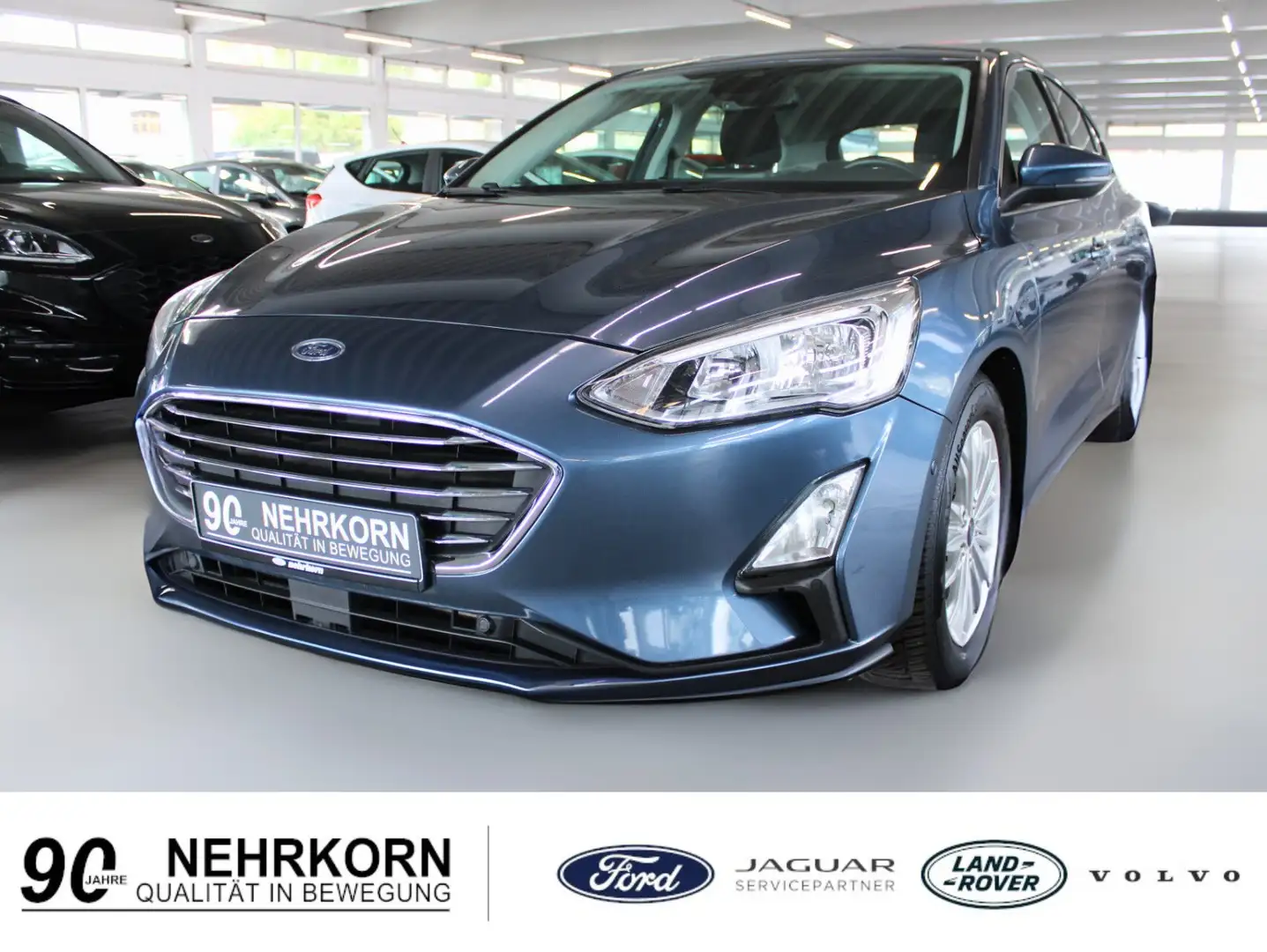 Ford Focus TITANIUM NAVI CAM Winter + Park Paket uvm. Bleu - 1