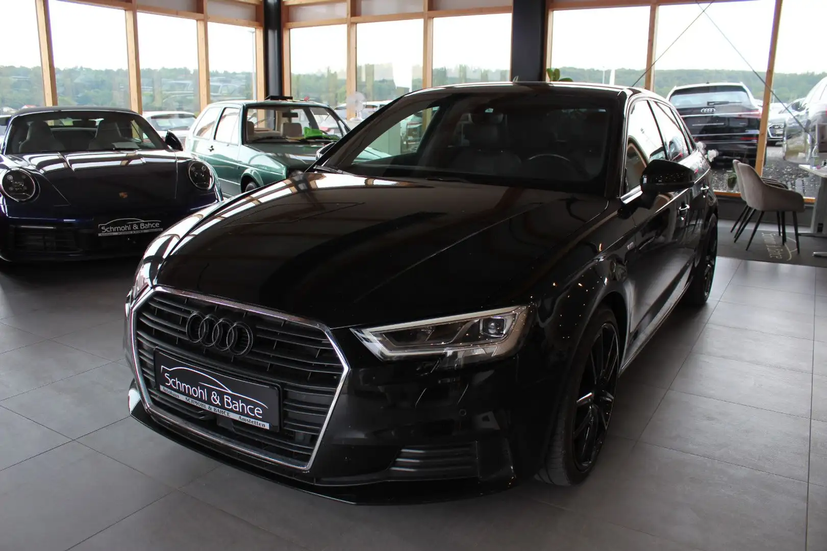 Audi A3 Sportback S-Line sport Zwart - 1