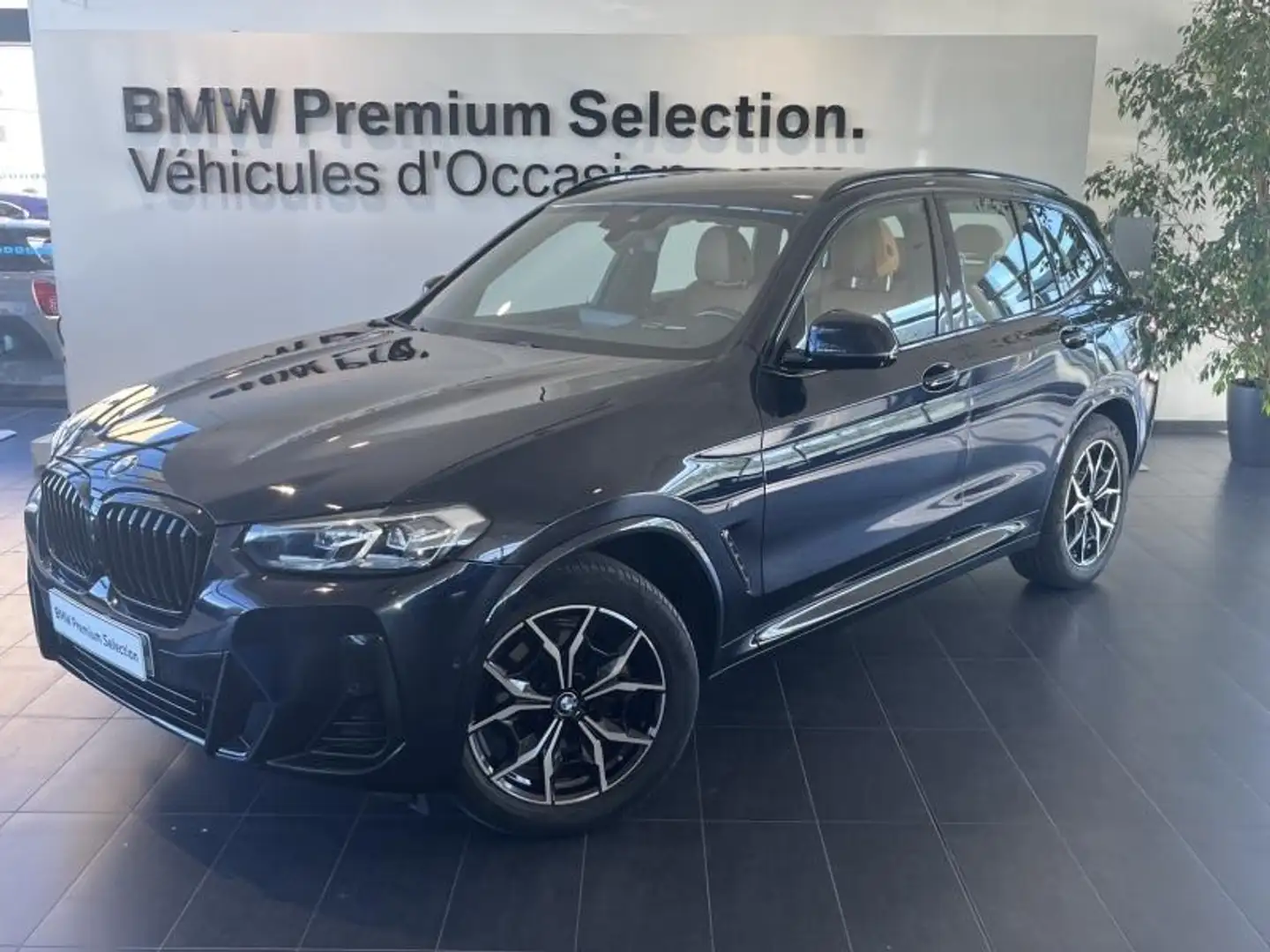 BMW X3 xDrive20d 190ch M Sport Noir - 1