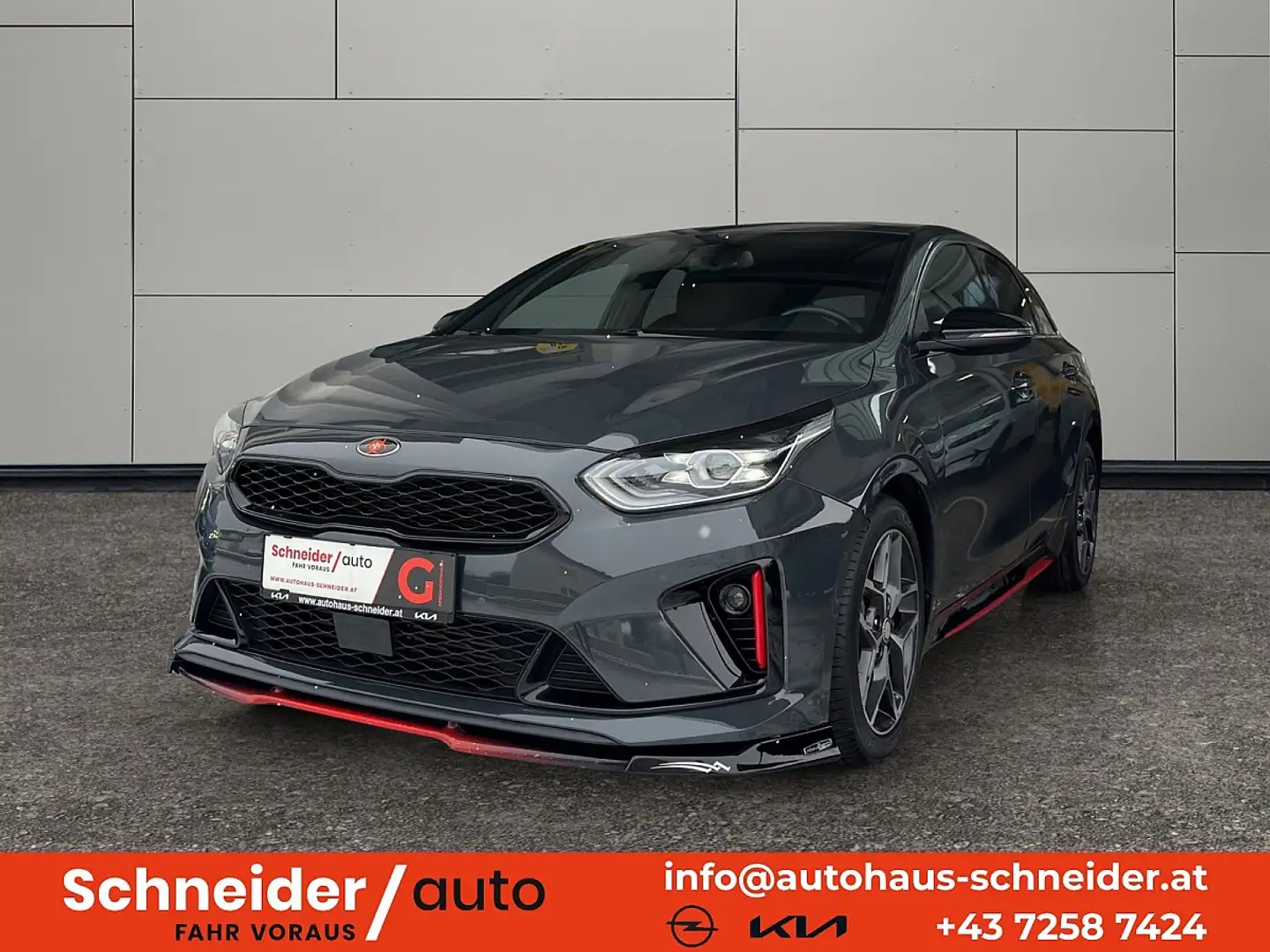 Kia ProCeed / pro_cee'd pro ceed 1,5 TGDI GPF GT-Line Grau - 1