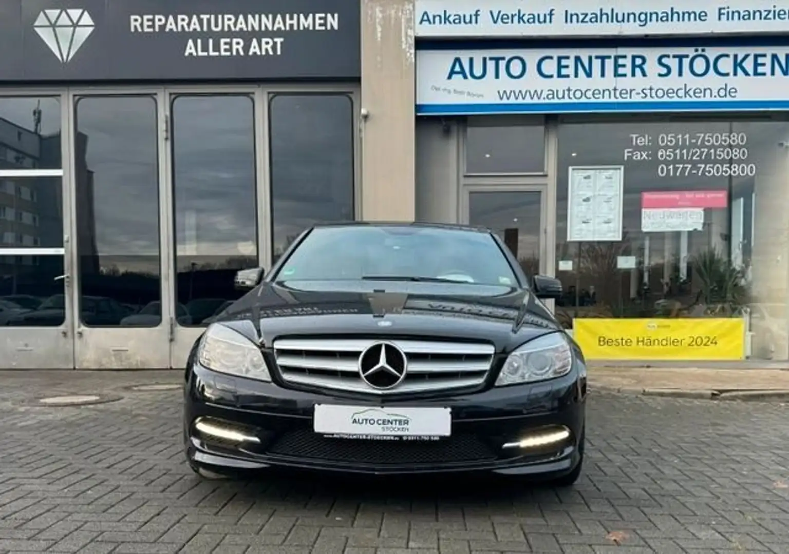 Mercedes-Benz C 250 C 250 CDI BE AMG LIN NAVI XENON PANORAMA Noir - 2