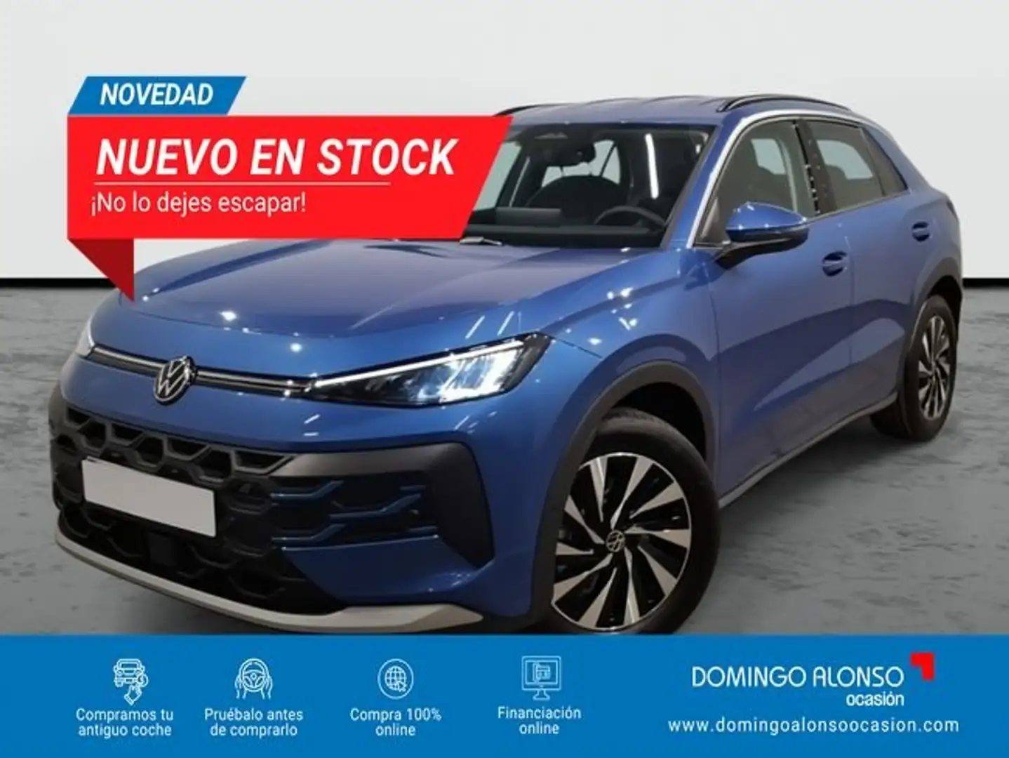 Volkswagen T-Roc Life 115 CV mHEV DSG7 Azul - 1