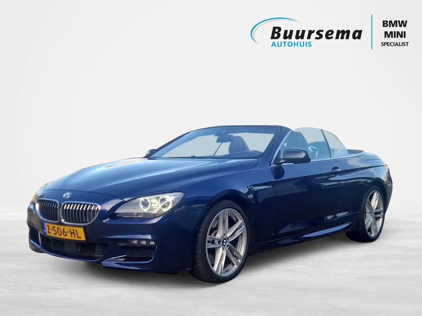 BMW 650 6-serie Cabrio 650xi High Executive Blauw - 2