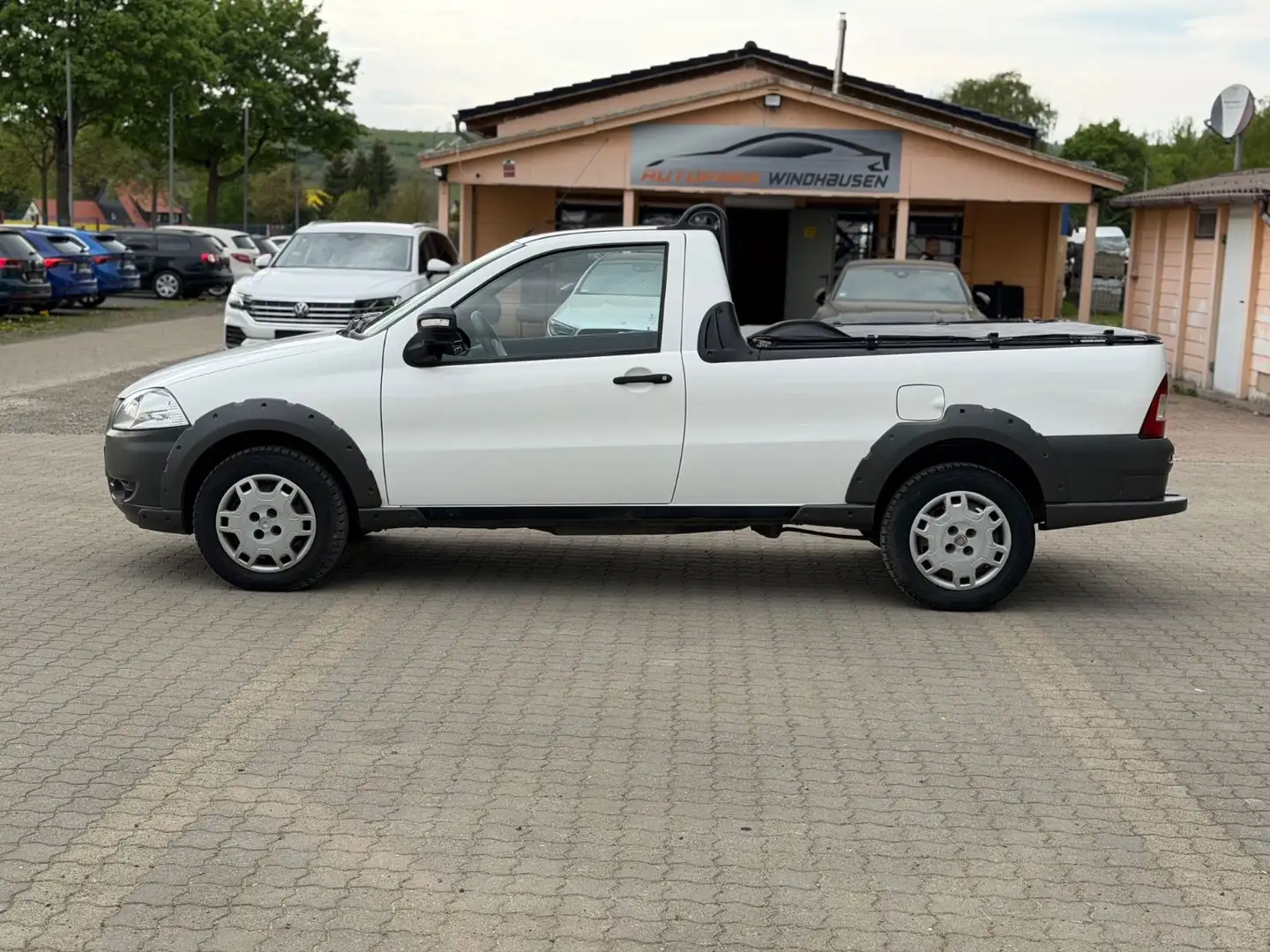 Fiat Strada 1.3 * TÜV NEU + SERVICE NEU Weiß - 2