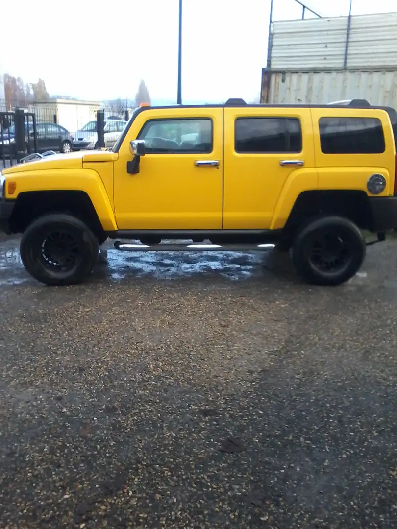 HUMMER H3 Galben - 2