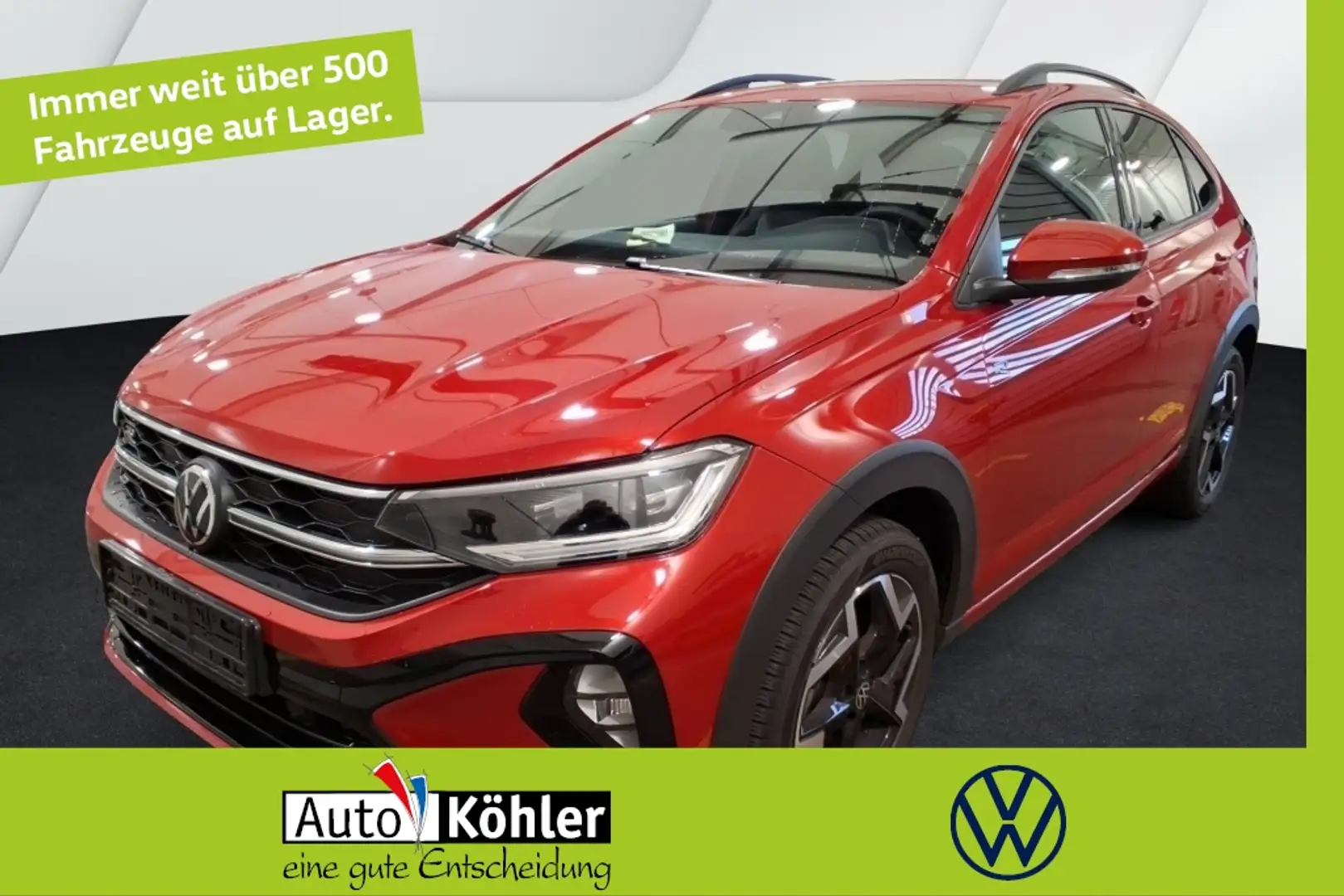 Volkswagen Taigo R-Line TSI DSG Matrix/CarPlay/AHK/Virt/ACC Rot - 1