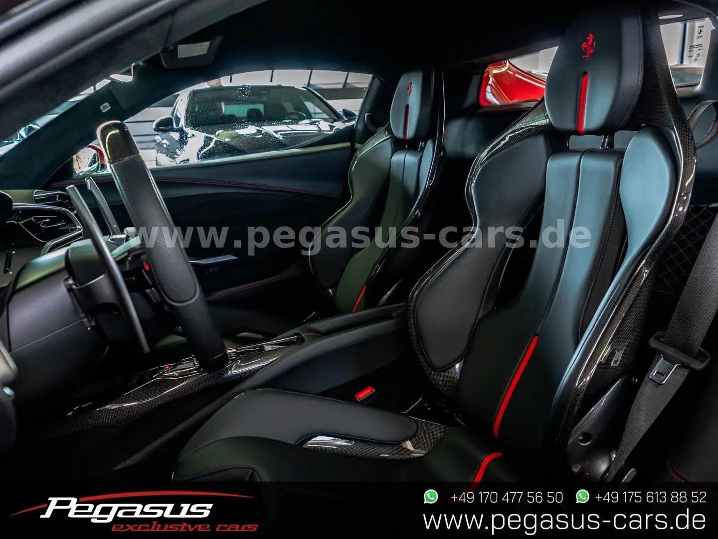 Ferrari 296 GTB DCT*LIFT*RACINGSEATS*CARBON*CARPLAY Rot - 2