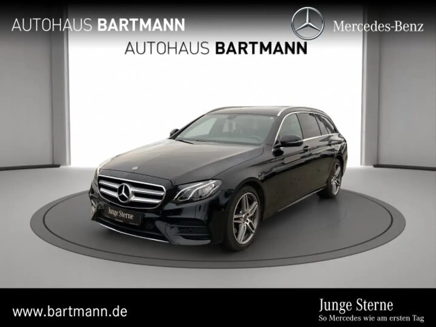 Mercedes-Benz E 200 E 200 T 4M+AMG+LED+SCHIEBEDACH+ NAVI+KAMERA+TOTW Noir - 1